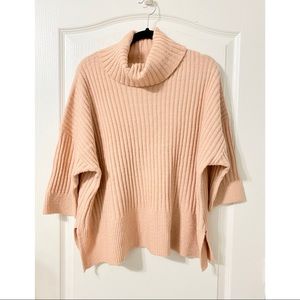 PROLOGUE // 3/4 SLEEVE TURTLENECK PULLOVER SWEATER